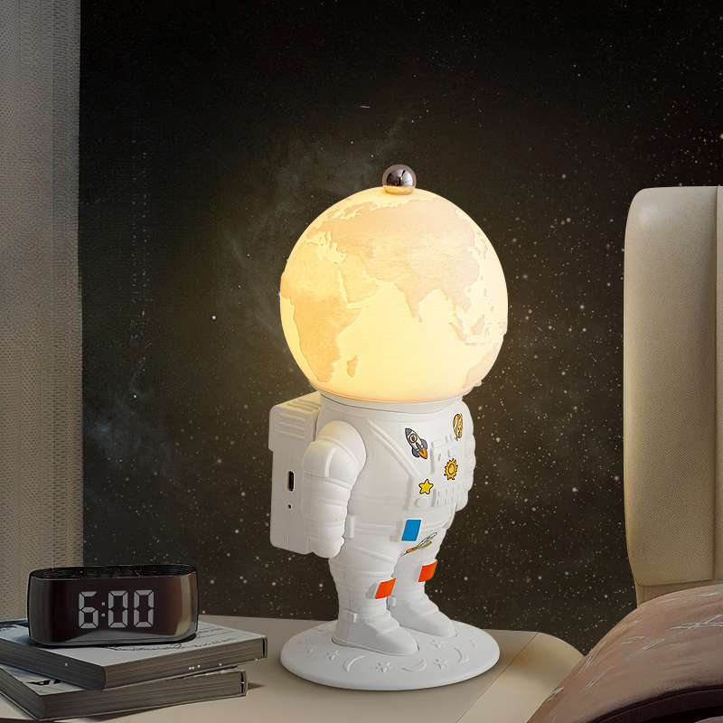 Astronaut Moon Lamp