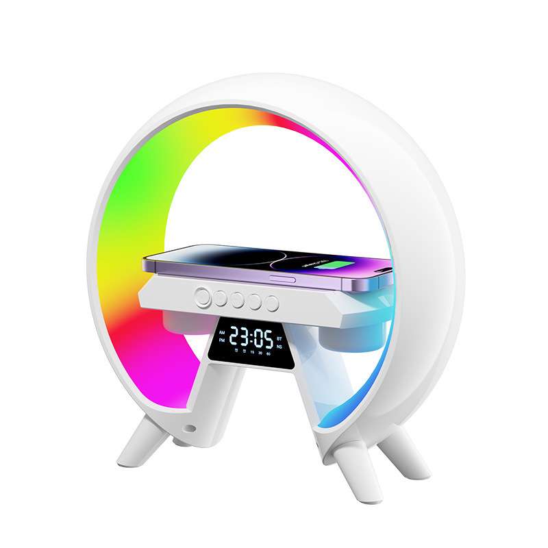 Bedside Wireless Charger, and Bluetooth Speaker — Multifunctional Audio System